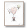 Fire Balloon Wall Poster