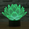 Lotus 3D lamp