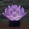 Lotus 3D lamp