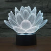 Lotus 3D lamp