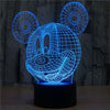 Mickey Mouse 3D Lamp