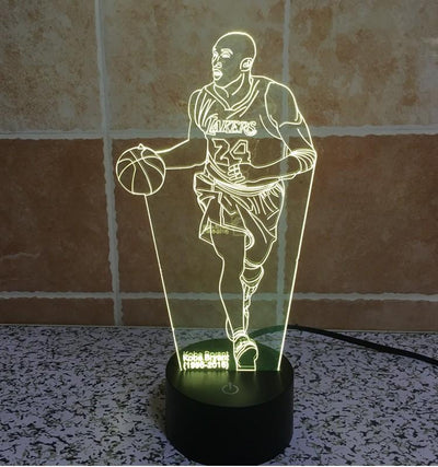 NBA Kobe Bryant 3D Lamp