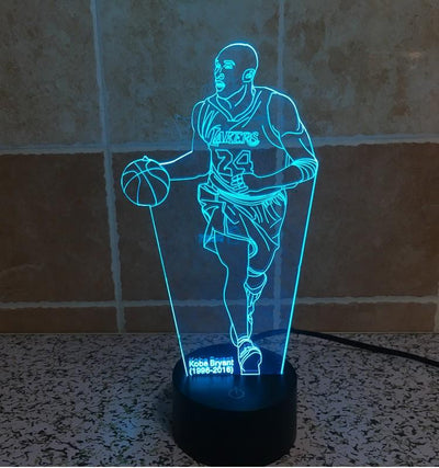 NBA Kobe Bryant 3D Lamp