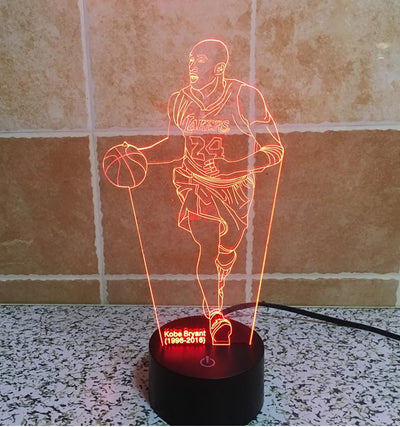 NBA Kobe Bryant 3D Lamp