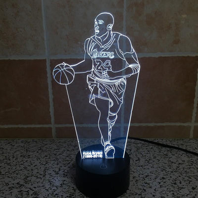 NBA Kobe Bryant 3D Lamp