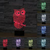 Owl 3D Lamp