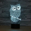 Owl 3D Lamp