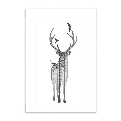 Deer Wall Poster