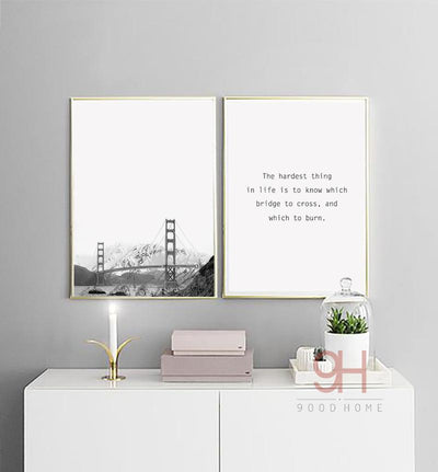 Bridge Wall Poster