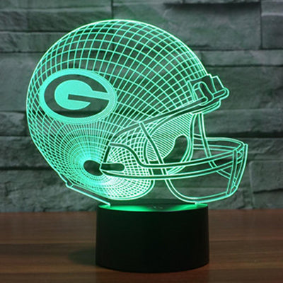 Green Bay Packers 3D Lamp