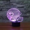 Green Bay Packers 3D Lamp