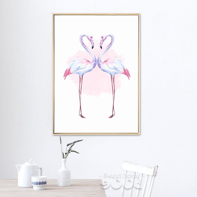 Flamingo Wall Poster