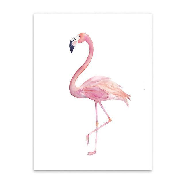 Flamingo Wall Poster