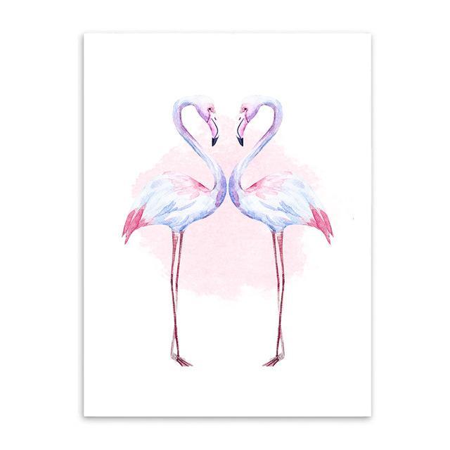 Flamingo Wall Poster