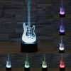 Guitar 3d Lamp