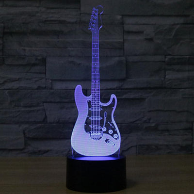 Guitar 3d Lamp