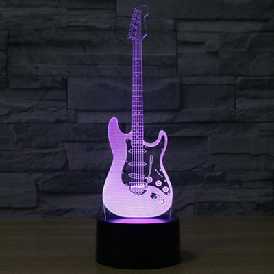 Guitar 3d Lamp