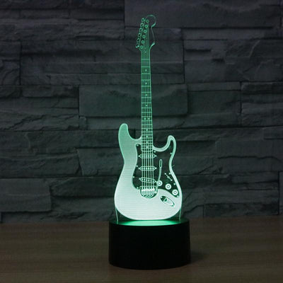 Guitar 3d Lamp