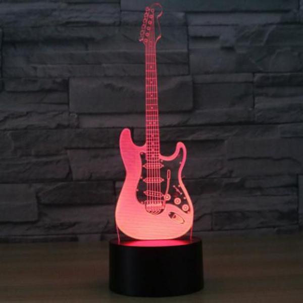 Guitar 3d Lamp