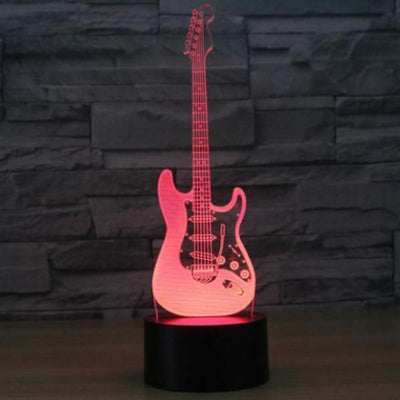 Guitar 3d Lamp