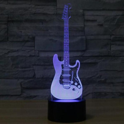 Guitar 3d Lamp