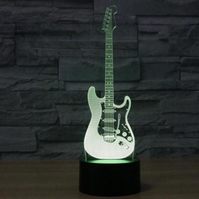 Guitar 3d Lamp