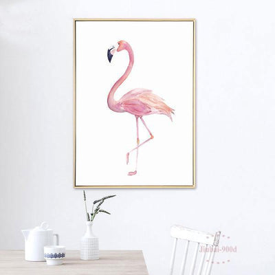 Flamingo Wall Poster