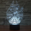 Millennium Falcon 3D Lamp