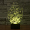 Millennium Falcon 3D Lamp