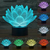 Lotus 3D lamp