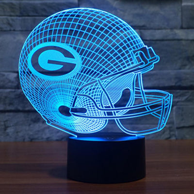 Green Bay Packers 3D Lamp