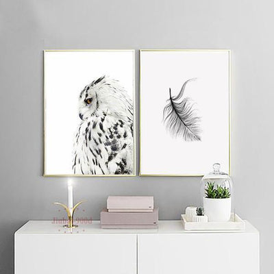 Owl Wall Poster