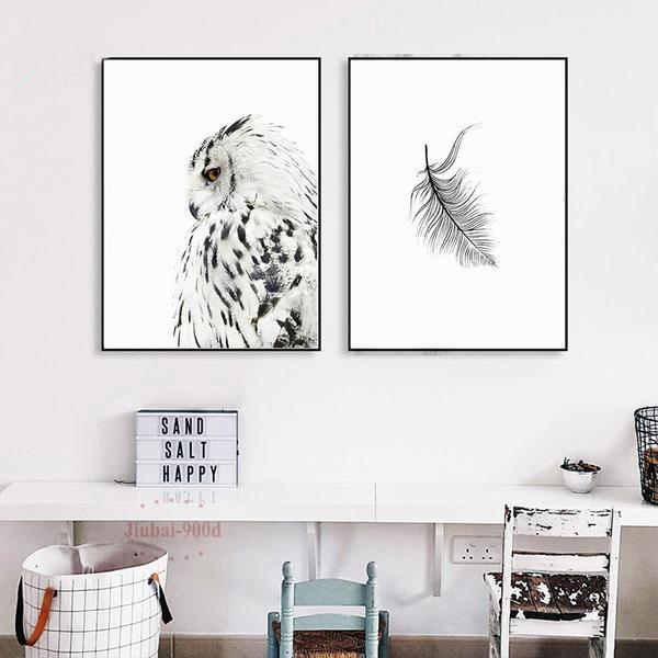 Owl Wall Poster