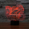 Motorcycle 3D Lamp