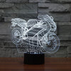 Motorcycle 3D Lamp