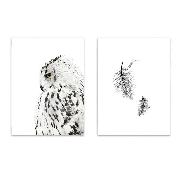 Owl Wall Poster