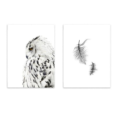 Owl Wall Poster