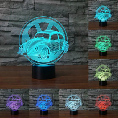 Creative Car 3D Lamp