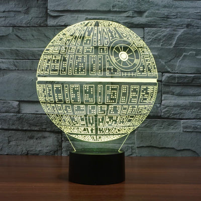 Death star 3D Lamp