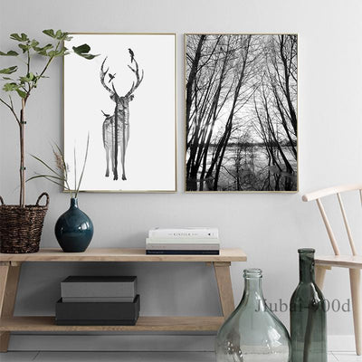 Deer Wall Poster