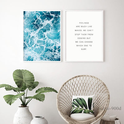 Sea Wall Poster