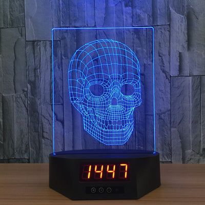 Skull 3D Lamp