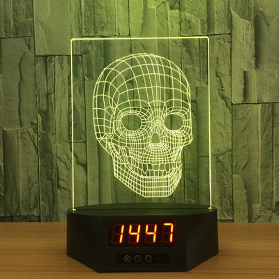 Skull 3D Lamp