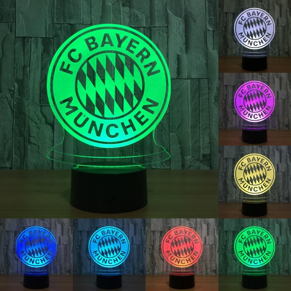 BAYERN Club badge 3D Lamp