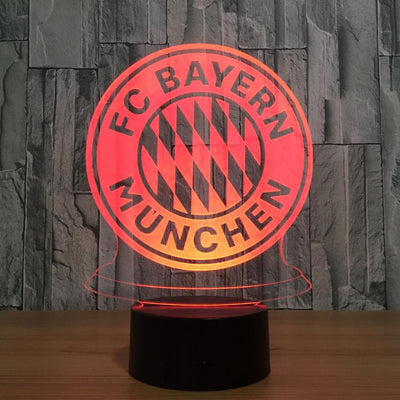 BAYERN Club badge 3D Lamp