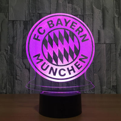 BAYERN Club badge 3D Lamp