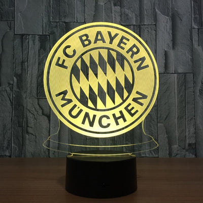 BAYERN Club badge 3D Lamp