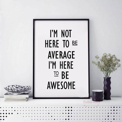 Inspiration Quote Wall Poster