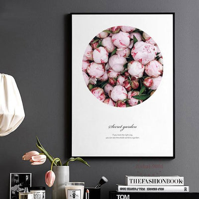 Flower Wall Poster