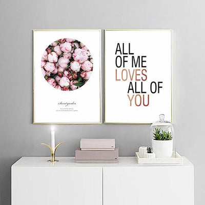 Flower Wall Poster